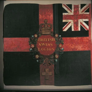 Regimental Colour, British Swiss Legion, 1855-1856 (fabric)