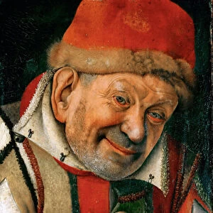 Renaissance : Portrait du boufon Pietro Gonella (Gonnella) (mort en 1441)