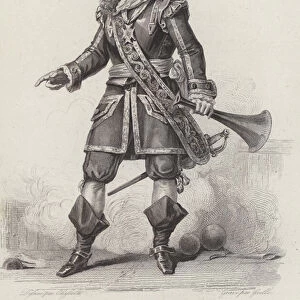 Rene Duguay-Trouin, French corsair (engraving)