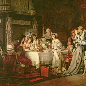 The Return, 1870 (oil on canvas)