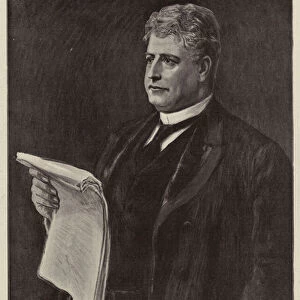 The Right Honourable Edmund Barton, the First Premier of the Australian Commonwealth (litho)