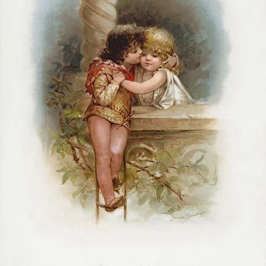 Romeo and Juliet (chromolitho)