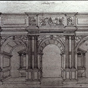 Rood Screen of the church Saint-Germain-l Auxerrois design by Pierre Lescot (1515-78