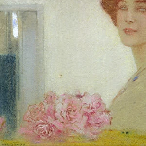 Roses, 1912 (pastel on paper)