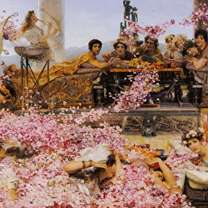 The Roses of Heliogabalus, 1888 (oil on canvas)