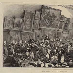 The Royal Academy Banquet (engraving)