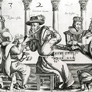 Royal & Ecclesiastical Gamers, c. 1609 (engraving)