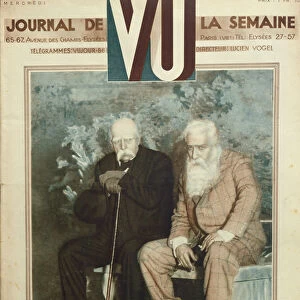 Sacha Guitry (1885-1957) acting as Claude Monet (1840-1926