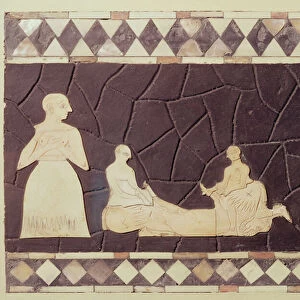 Sacrificial scene (mosaic)