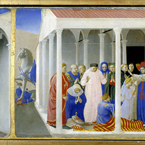 Saint Dominica (1170 - 1221) resurrecting Napoleone Orsini