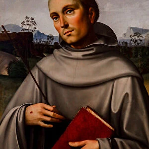 Saint Francis, 1480. Oil on Panel
