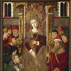Saint Helena, 15th century (tempera on wood)