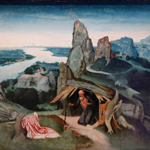 Saint Jerome in the Wilderness, c. 1530 (oil on panel)