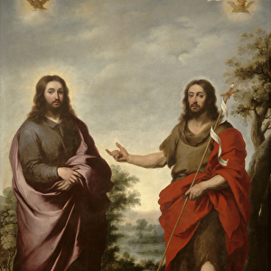Saint John the Baptist Pointing to Christ, c. 1655 (oil on canvas)
