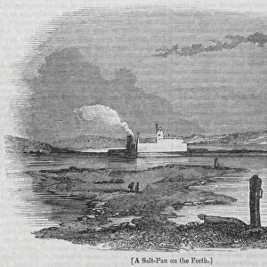A Salt-Pan on the Forth (engraving)