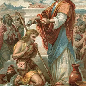 Samuel anointing David King of Israel