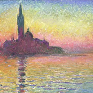San Giorgio Maggiore at dusk, 1908-12 (oil on canvas)