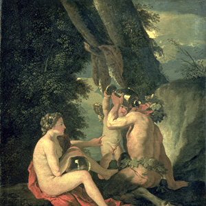 Satyr and Nymph, 1630 (oil on canvas)