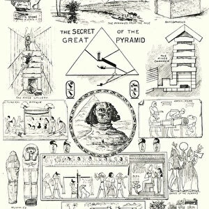 The Secret of the Great Pyramid (engraving)