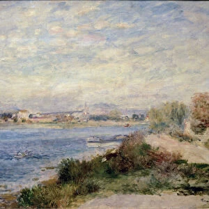 The Seine in Argenteuil, 1873 - Oil on canvas