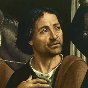 Self portrait (detail from altarpiece)
