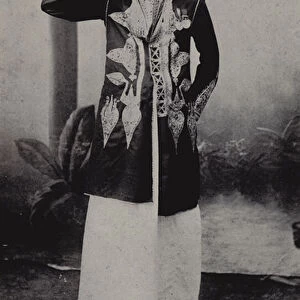 Sergeant-Major Ali Kiongwe, Zanzibari assistant to British colonial administrator Harry H Johnston between 1884 and 1901 (b / w photo)