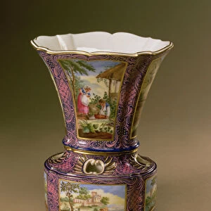 Sevres Flower Vase, 1761-62 (soft-paste porcelain)