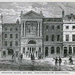 The Shakespeare Gallery, Pall Mall, London (engraving)