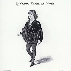 Shakespeares King Richard III: Richard, Duke of York (litho)