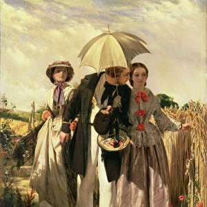 Showing a Preference, 1860 (oil on canvas)