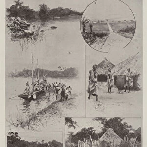 With the Sierra Leone Frontier Force, from Freetown to Falaba (engraving)