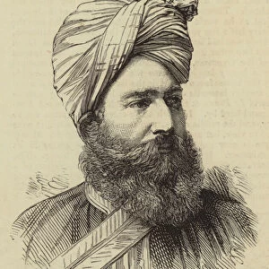 Sirdar Mahomed Afzul Khan (engraving)