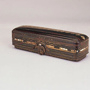 Small Namban box and cover, late 16th - early 17th century (lacquer)