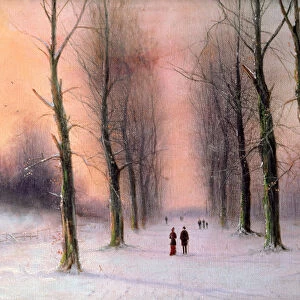 Snow Scene-Wanstead Park