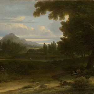 Solitude, 1818 (oil on canvas)