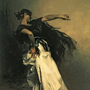 The Spanish Dancer, study for El Jaleo, 1882 (oil on canvas)