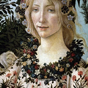 The spring. Detail (painting, 1477-1478)