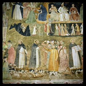 St. Dominic Sending Forth the Hounds of the Lord, with St. Peter Martyr and St. Thomas Aquinas, c