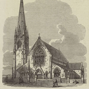 St Jamess Church, Camberwell (engraving)