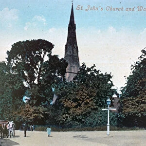 St Johns Church, Kenilworth (colour photo)