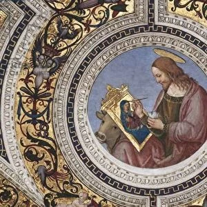 St Luke, detail of The Four Evangelists (fresco, 1508-1510)