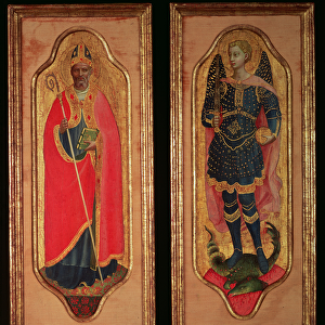St. Nicholas of Bari and St. Michael, c. 1423 (tempera on wood)