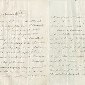 Stafford - St. Marys Church: manuscript, 10 Dec 1841 (Manuscript)