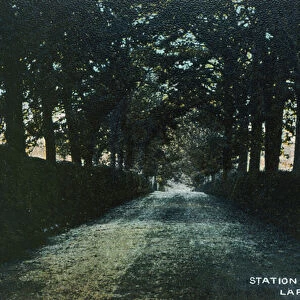 Station Lane, Lapworth (colour photo)