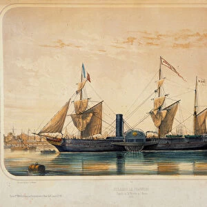 Steamer "the Franklin"in the Florida Basin at Le Havre
