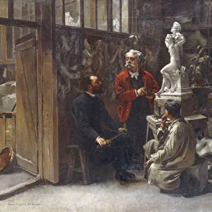 The Studio of the Sculptor Albert-Ernest Carrier-Belleuse