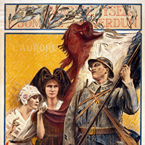 "Subscribe to the Liberation Loan", 1918 (colour litho)