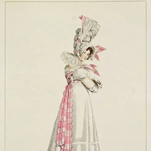Summer Dress, fashion plate from Incroyables et Merveilleuses