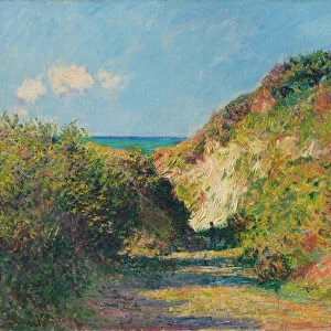 The sunken path, 1882 (oil on canvas)