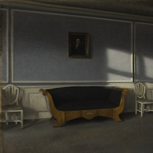 Sunshine in the Drawing Room III, c. 1905 (oil on canvas)